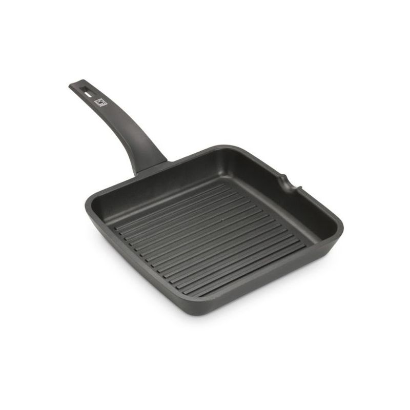GRILL PLANCHA 28X28CM RAYAS C/M IND AL/FU NAR EFFICIENT BRA