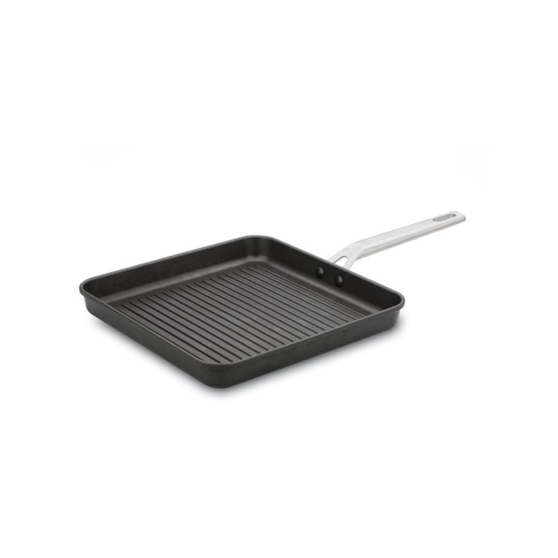 GRILL PLANCHA 28X28CM RAYAS C/M IND AL/FU AIRE VALIRA