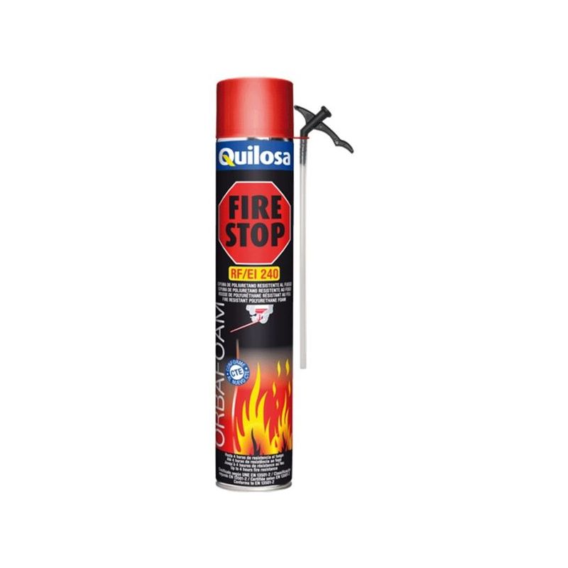 ESPUMA POLIUR. CANU 750 ML RES.FUEGO ORBAF.FIRE STOP QUILOSA
