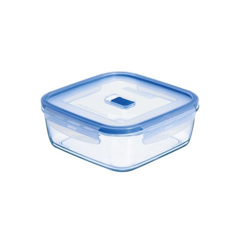 HERMETICO ALIMEN. CUADRADO 16X16X7CM CRIST LUMINARC