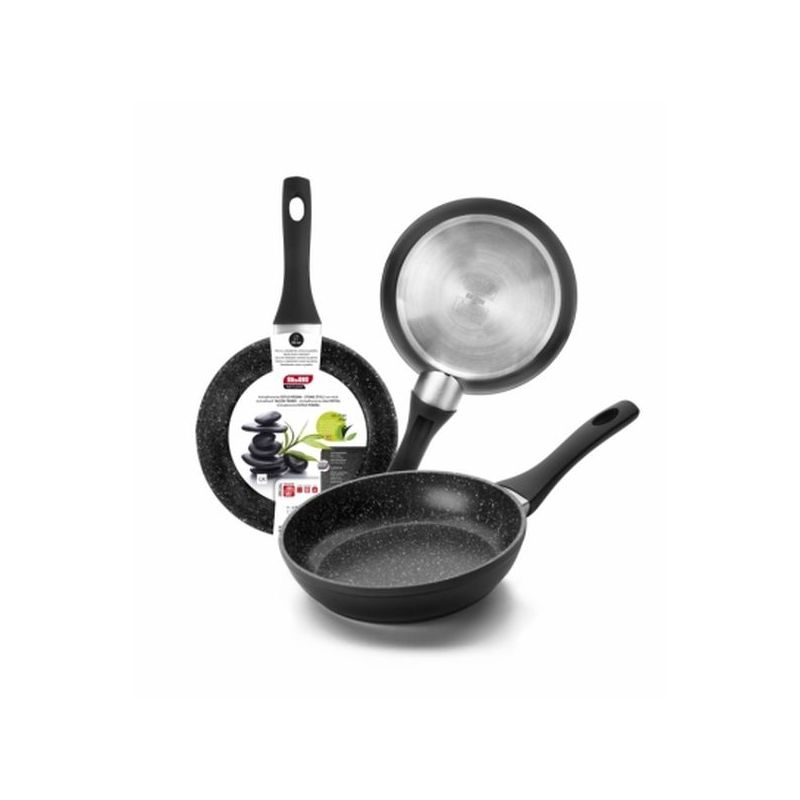 SARTEN 22CM ANT.TEFLON IND ALU.FORJ NATURA IBILI