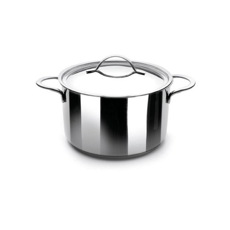 OLLA 24CM C/TAPA INOX NOAH IBILI