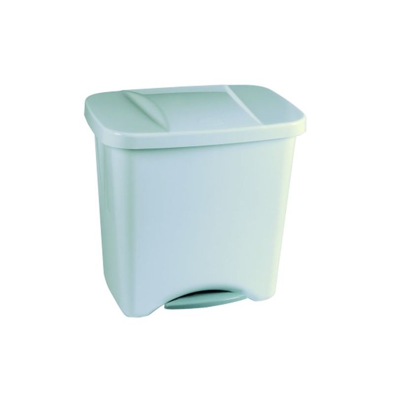CUBO BAS. C/PEDAL 50LT 475X360X480 MM C/SEPARAD. PL PLA ECOL
