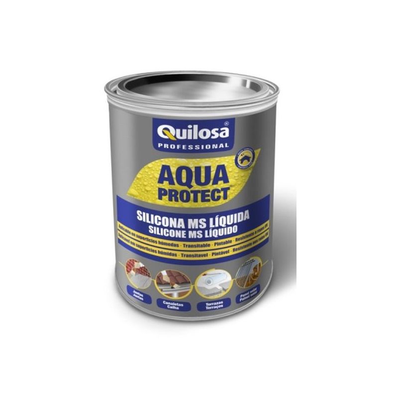 SILICONA LIQ 5 KG GR IMP MS AQUA PROTECT QUILOSA