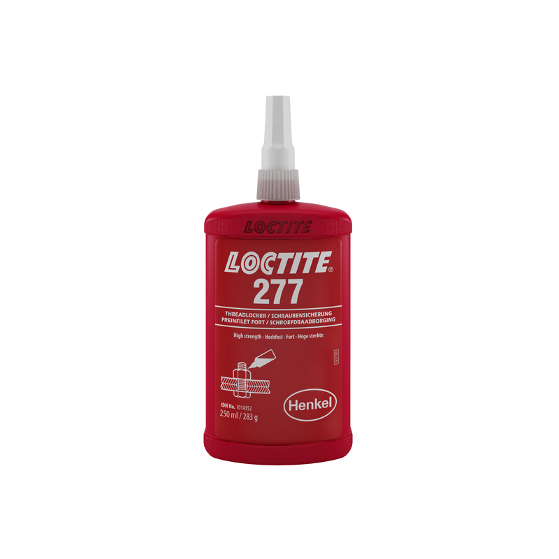 LOCTITE 277 BO 250ML EN/SP FIJADOR MUY ALTA RESISTENCIA VISCOSIDAD MEDIA