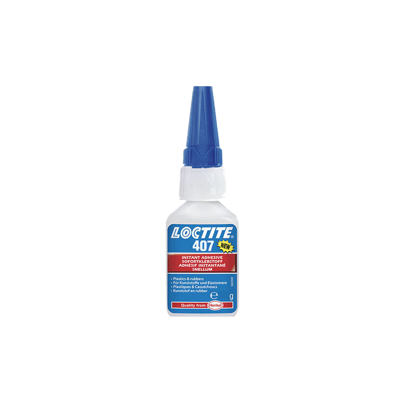 LOCTITE 407 ES/PT ADHESIVO INSTANTÁNEO ALTA TEMPERATURA Botella 50 g
