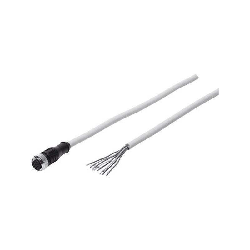 Zóc. con cable SIM-M12-8GD-2-PU