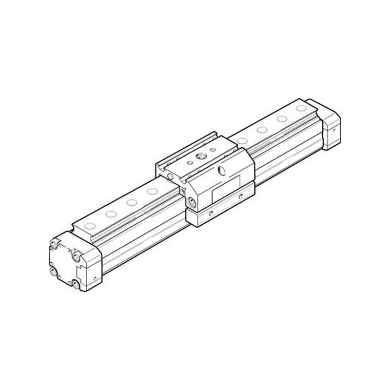 actuador lineal DGPL-25-250-PPV-A-B-KF