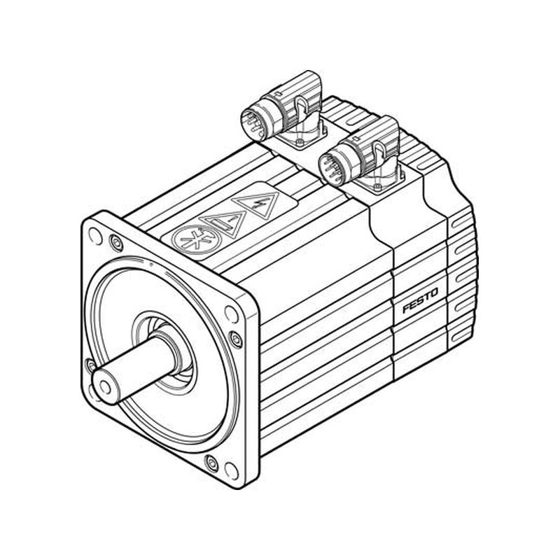 SERVOMOTOR EMMS-AS-140-S-HS-RRB-S1