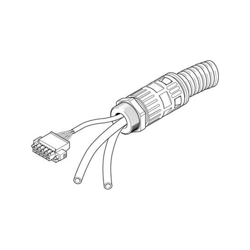 Cable conex. NHSB-A1-5-BLG5-LE5-PU8-&amp;