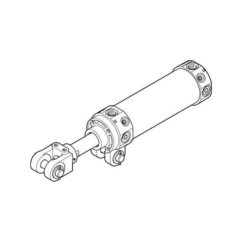 Cil. articulado DWC-50-100-Y
