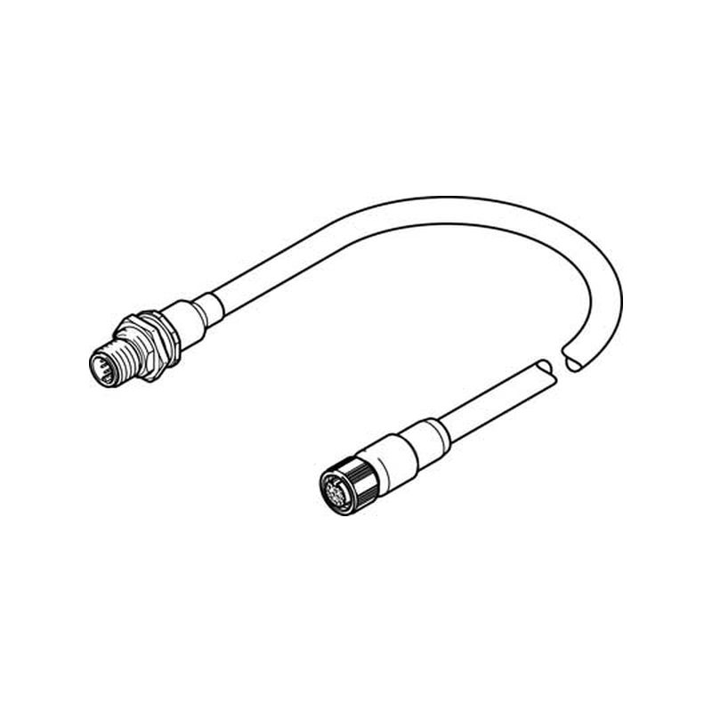 Cable encoder NEBM-M12G12-RS-2.23-N-M&amp;