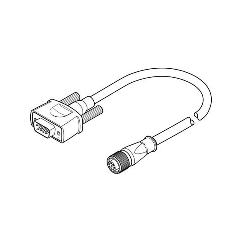 Cable encoder NEBM-M12G8-E-5-S1G9