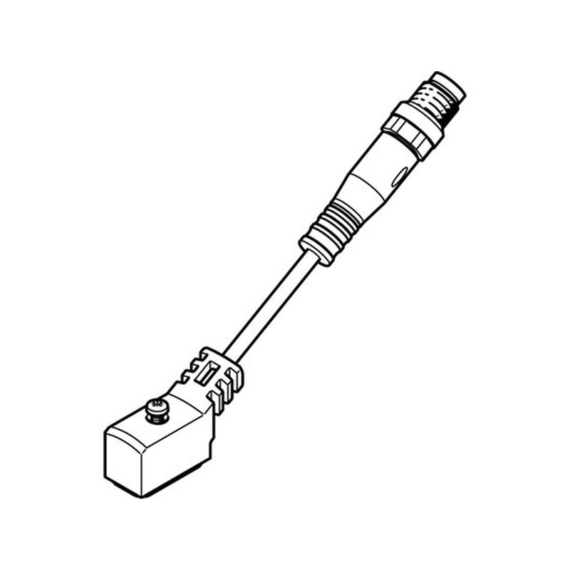 Cable.conexión NEBV-Z4WA2L-P-E-0.5-N-M&amp;