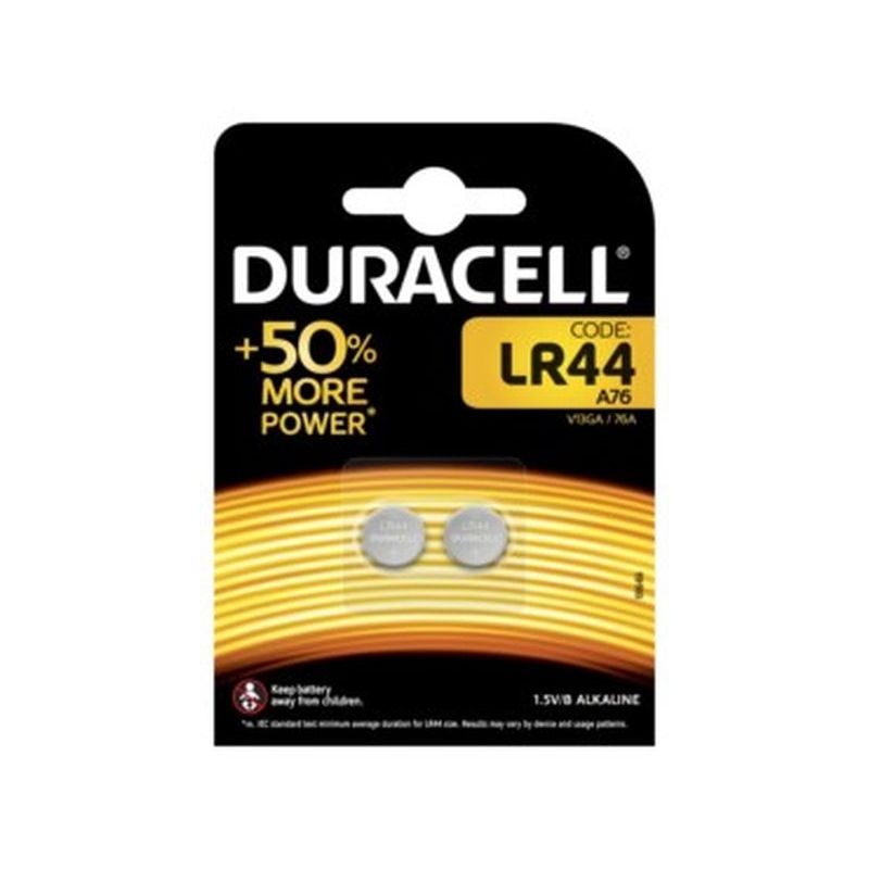 PILA DURACEL LR44 PACK 2 UDS5000394504424