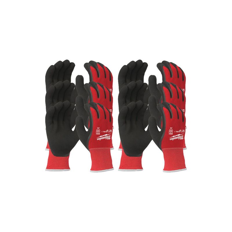 12 guantes Prot.térmica anticorte Nivel 1 - M/8 - Pack de 12 pares