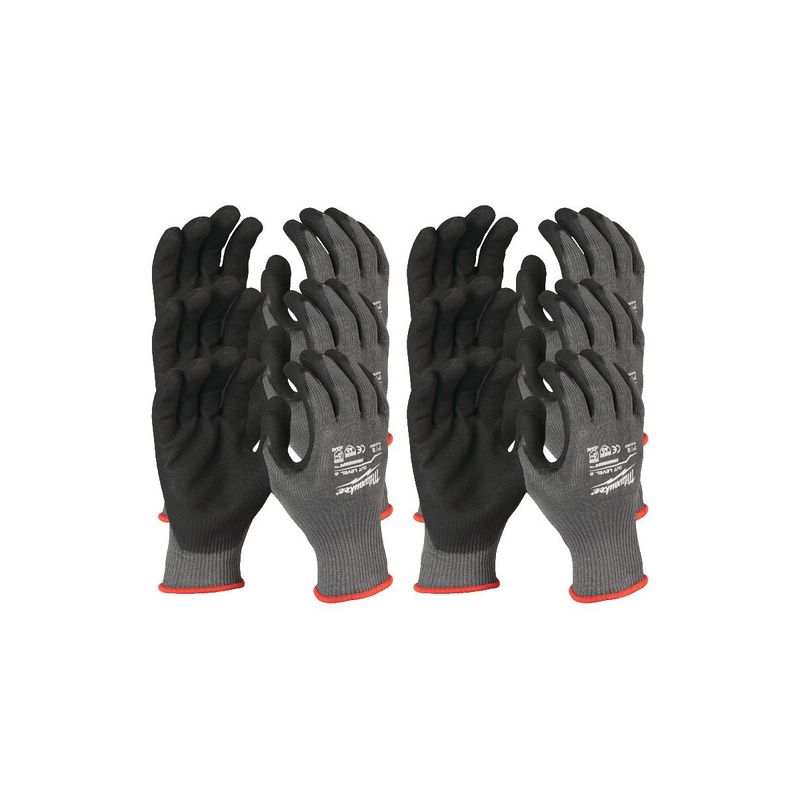 12 guantes anticorte Nivel 5 - M/8 - 12 pares - Pack de 12 pares