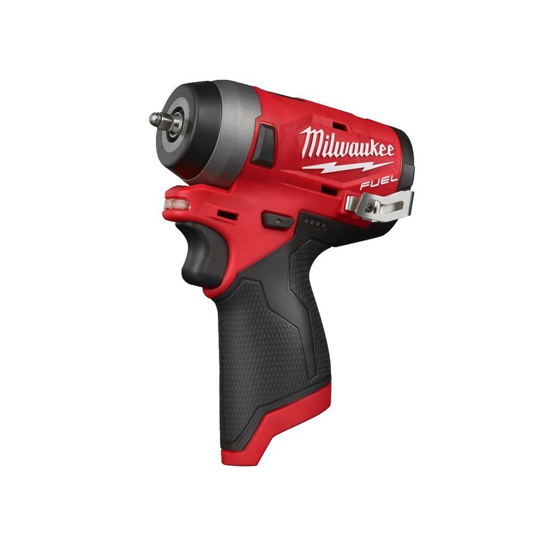 M12FIW14-0 Llave de impacto subcompacta M12 FUEL™, recepción 1/4&quot; con anillo de fricción, 4 modos, máximo par de apriete 136Nm. Se suministra en versión cero, sin baterías ni cargador