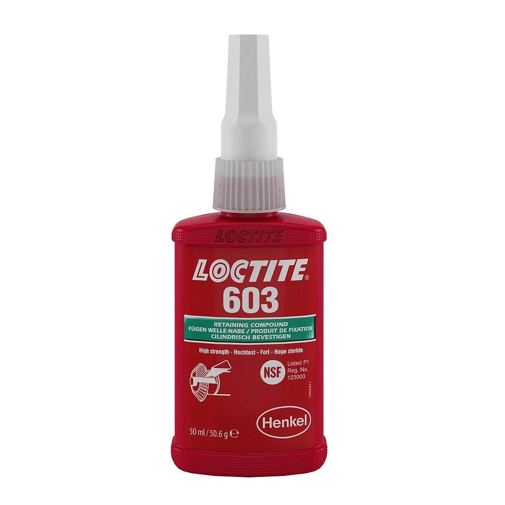LOCTITE 603 EPIG RETENEDOR MONTAJES AJUST PIEZAS ACEITADAS Botella 10 ml