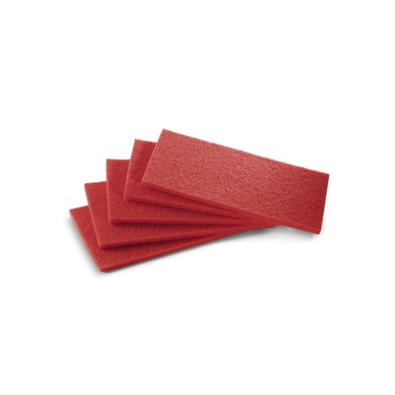 Cepillo de esponja, semiblando, rojo, 650 mm