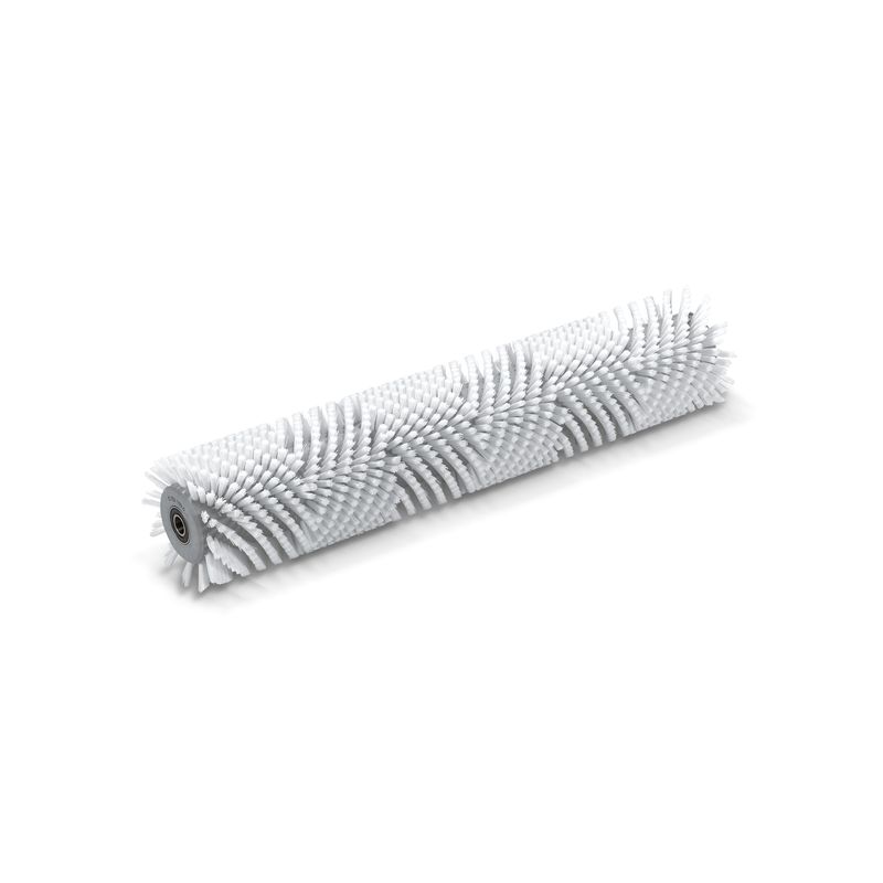Cepillo cilíndrico, blando, blanco, 800 mm