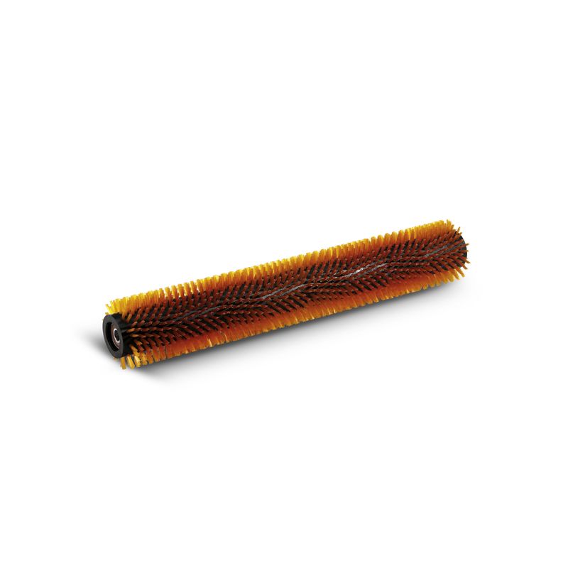 Cepillo cilíndrico, alto-profundo, naranja, 638 mm