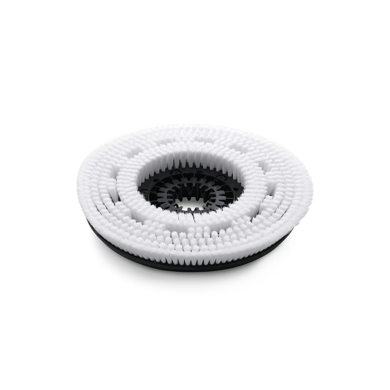 Cepillo circular, muy blando, blanco, 385 mm