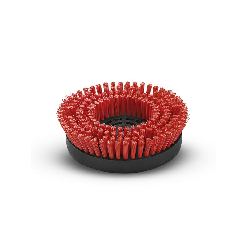 Cepillo circular, medio, rojo, 170 mm