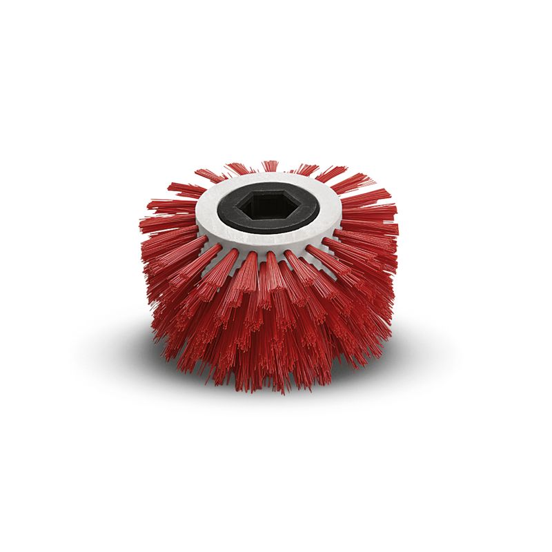 Cepillo angular, medio, rojo, 170 mm