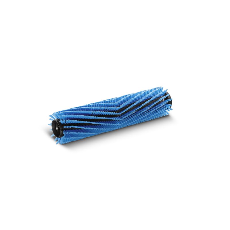 Cepillo cilíndrico, blando, azul, 300 mm