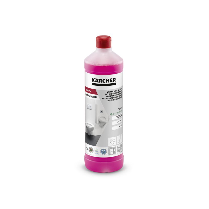 Detergente básico y detergente para baños SanitPro CA 10 C eco!perform