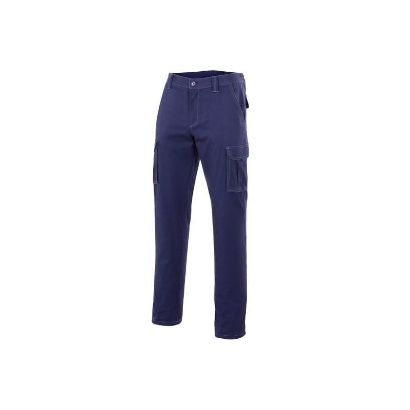 PANTALON TERGAL MULTIBO MARINO T-42