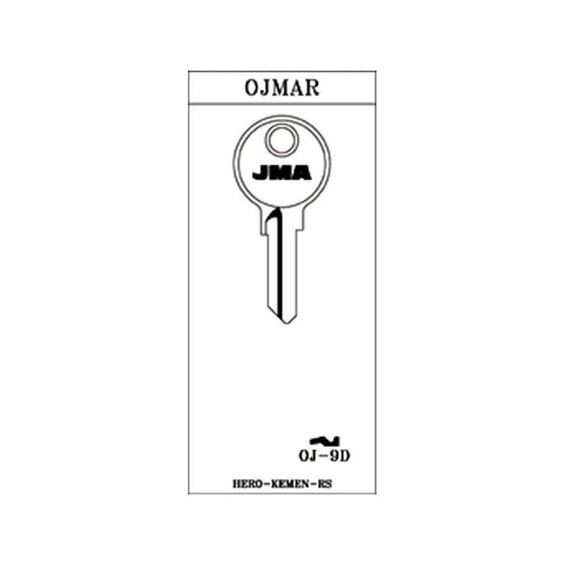 LLAVE EN BRUTO J.M.A. OJ-9D   