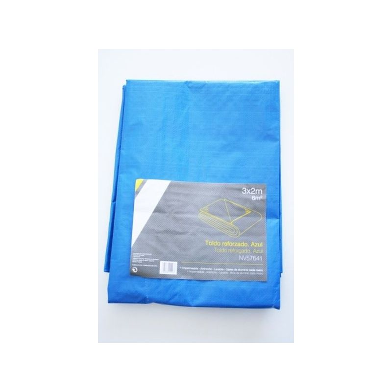 TOLDO REFORZAD0 AZUL 8X12M