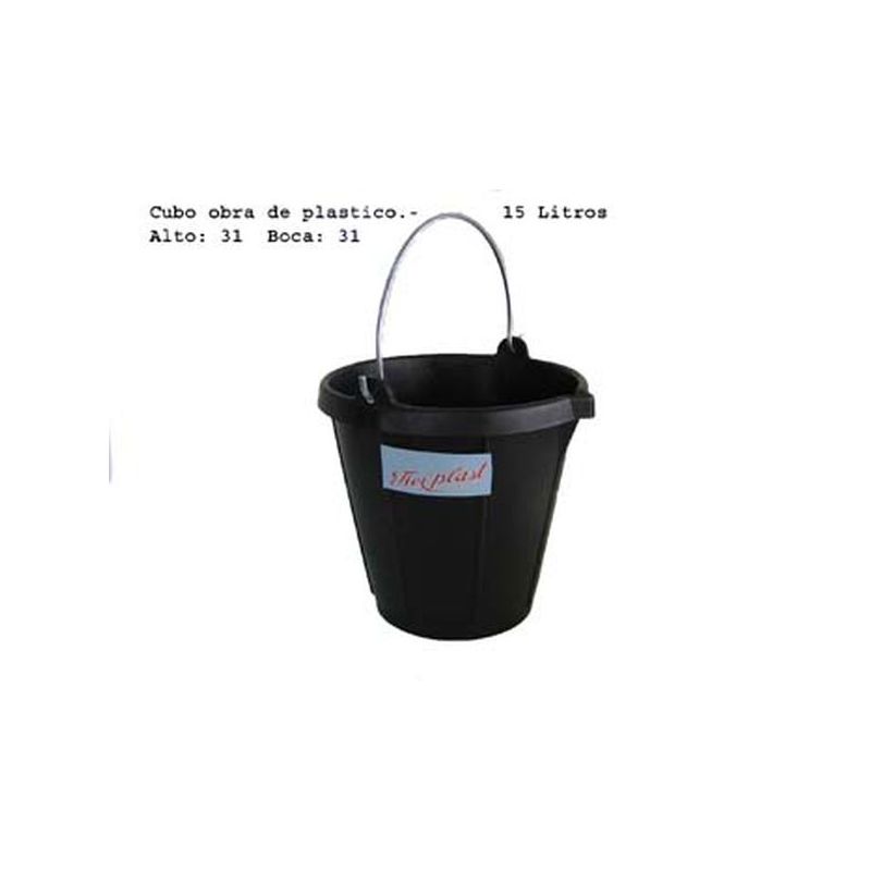 CUBO OBRA FIELPLAST 15 LT.    