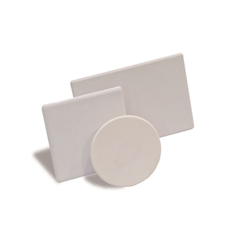 TAPA ELEC 100x100x10 CAJA FAMAT POLIEST BL RDA. C/GARRAS T-3