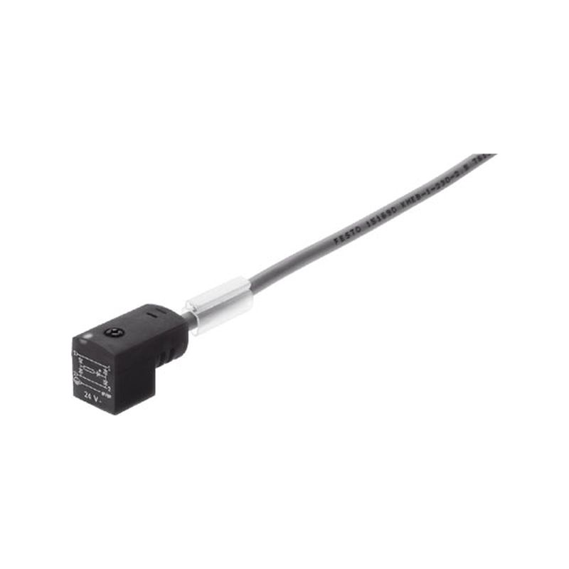 Zóc. con cable KME-1-24DC-5-LED