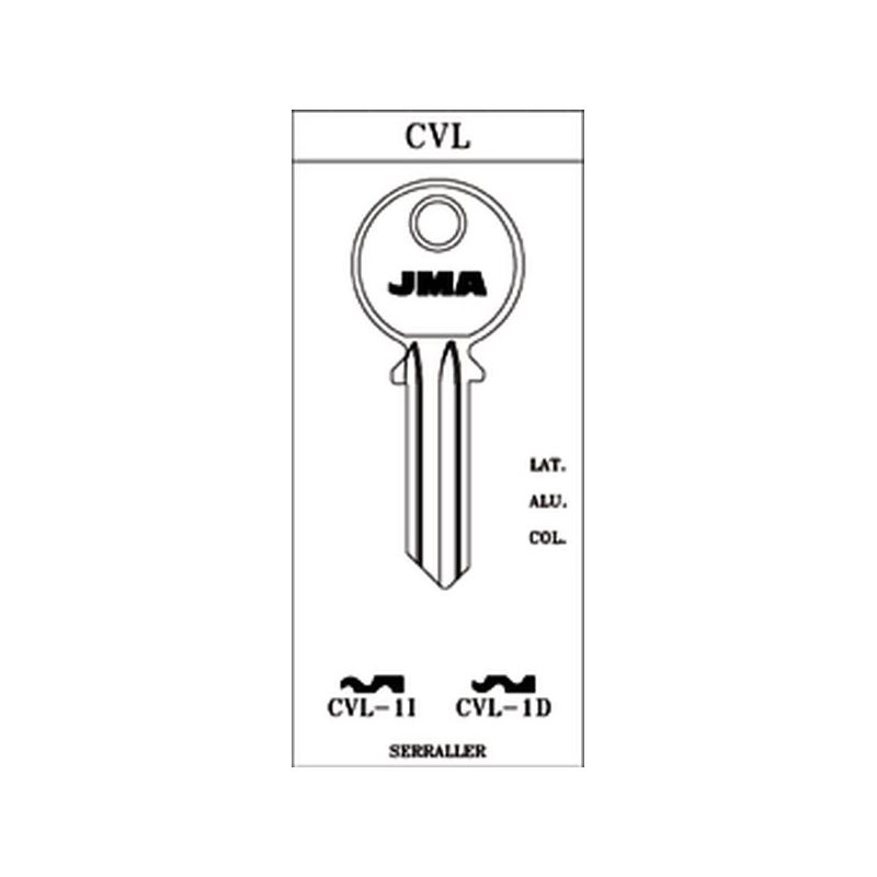 LLAVE CILINDRO EN BRUTO JMA AC CVL-1D                       