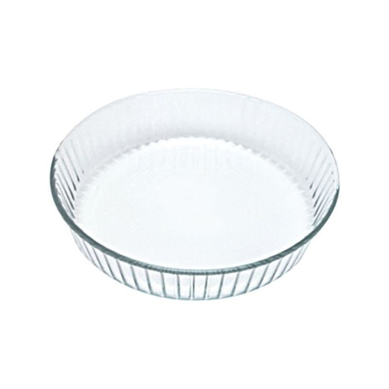 MOLDE RESPOST RDO 26CM ONDULADO BORISILIC SOL PYREX         