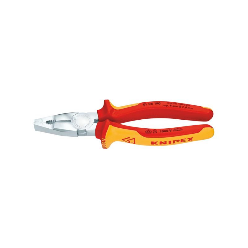 Alicate universal VDE    160mm mango isol. Knipex