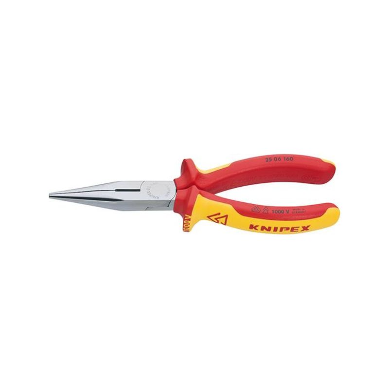 Alicate boca red.planaVDE160mm no.2506 Knipex