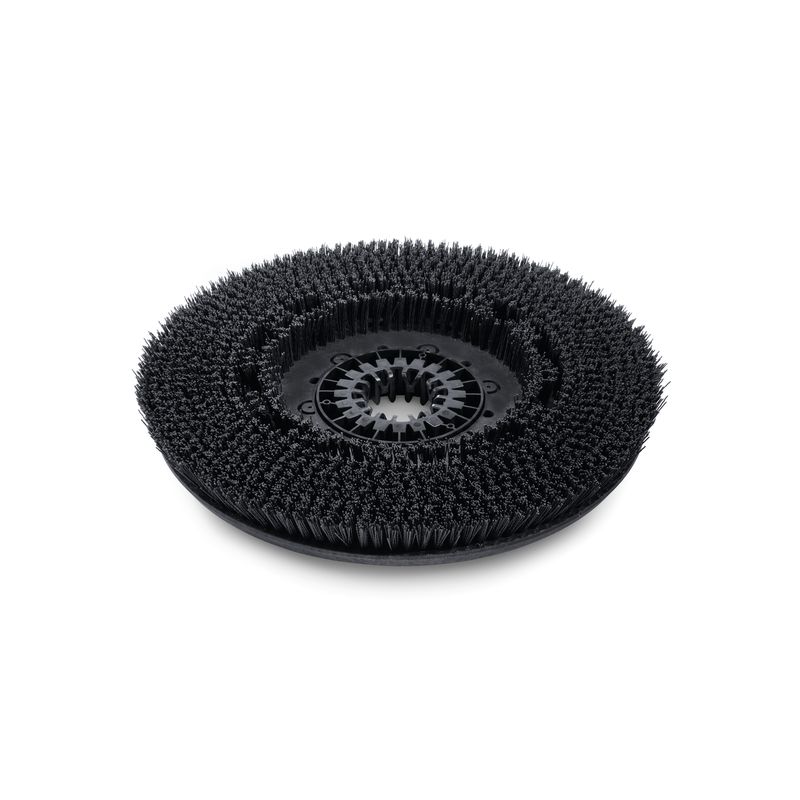 Cepillo en forma de disco completo negro, duro, Negro, 510 mm